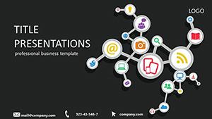 SEO Promotion PowerPoint template