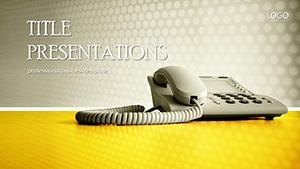 Telecommunications Operator PowerPoint Template