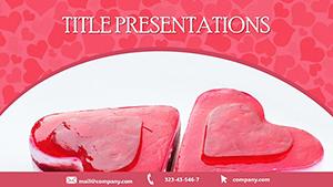 Sweets Love PowerPoint Template - Presentation