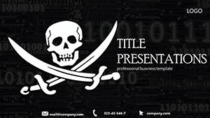 Hacker Pirate PowerPoint template