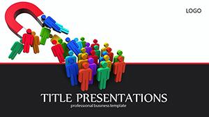 Marketing Attract Customers PowerPoint Template Presentation