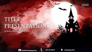Mystical Celebration of Autumn-themed PowerPoint Template