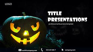 Halloween Pictures PowerPoint template