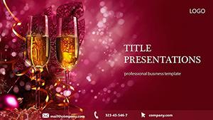 New Year Holiday PowerPoint template