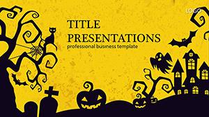 Holiday Halloween PowerPoint Template for Memorable Presentation