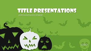 Main Symbol of Halloween PowerPoint template