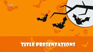 Preparing for Halloween PowerPoint templates