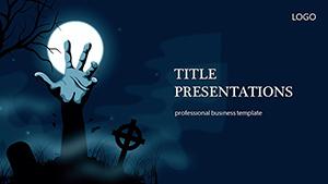 Happy Holiday Halloween PowerPoint Template - Download