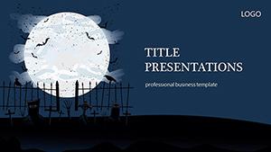Holiday mystery and horror PowerPoint templates