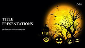 World celebrates Halloween PowerPoint templates