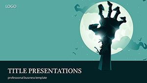 Dead Man hand PowerPoint templates