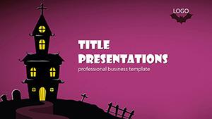 Zombie house PowerPoint templates