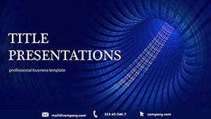 Tunnel Code PowerPoint templates
