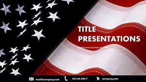 United States Flag PowerPoint template