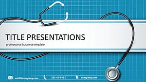 Stethoscope PowerPoint template