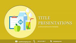 Healthy Eating PowerPoint template