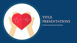 Healthy Heart PowerPoint template