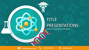 Genetics PowerPoint template