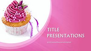 Cake PowerPoint template: Presentations