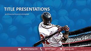 Baseball League PowerPoint templates