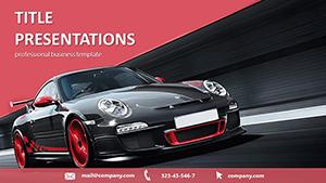 Catalog of New Cars PowerPoint templates