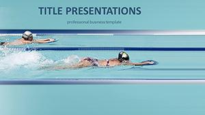 Download Swimming PowerPoint Template, PPT