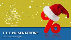 Christmas discounts PowerPoint presentation