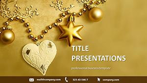 New Year and Christmas PowerPoint templates