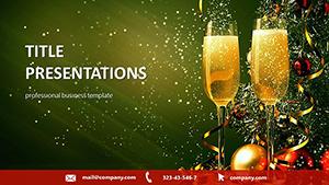 New Year night PowerPoint templates
