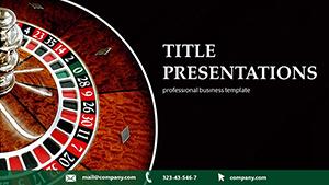 Roulette Casino PowerPoint Template - Download PPT Presentation