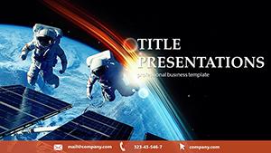 Space PowerPoint template Presentation