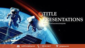 Space PowerPoint Template Presentation