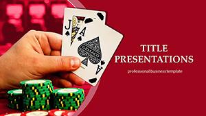 Rule Card Games PowerPoint Template - Presentation