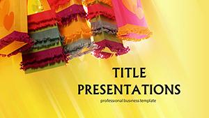 Paper toys PowerPoint template