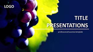 Grapes PowerPoint templates