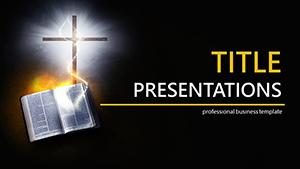 Gospel and cross PowerPoint templates