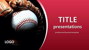 Style baseball PowerPoint templates