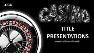Casino Roulette Tips PowerPoint templates