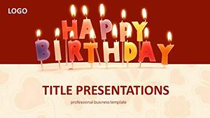Happy Birthday Presentation PowerPoint template