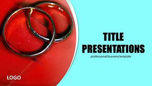 Engagement Rings presentation PowerPoint templates