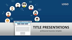 Social Media Analytics PowerPoint templates