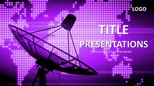 Satellite Work PowerPoint templates