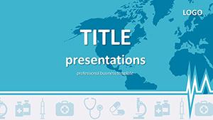 Medicine in the World PowerPoint Template: Presentation