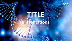Atoms and molecules PowerPoint templates Presentation