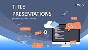 Web Programming Languages PowerPoint templates