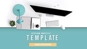 Operations Manager PowerPoint Template - Professional Presentation