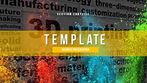 3d Printing - Technology PowerPoint template