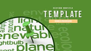 Environment and Climate Change PowerPoint Presentation Template