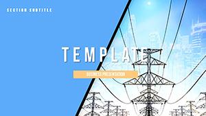 Transmission Tower PowerPoint Presentation Template
