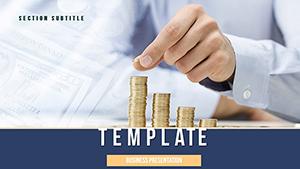 Financial Success: Learn, Collect Money, and Save with PowerPoint Presentation Template